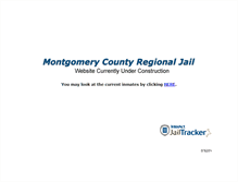 Tablet Screenshot of montgomerycountyregionaljail.com